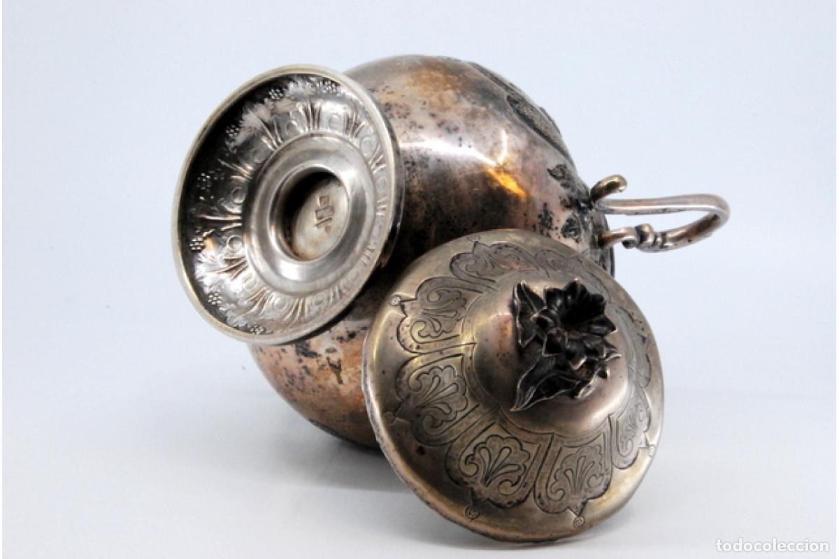 Antig&uuml;edades: Azucarero de plata - Foto 4