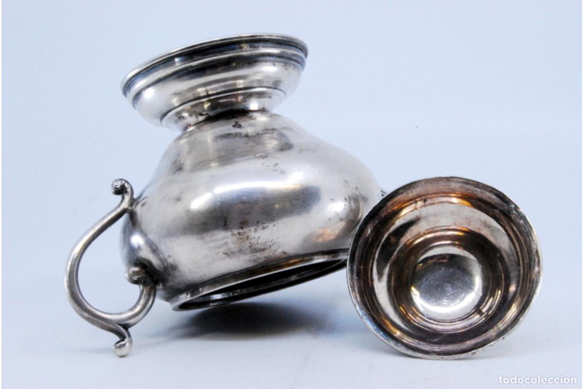 Antig&uuml;edades: Azucarero de plata - Foto 6