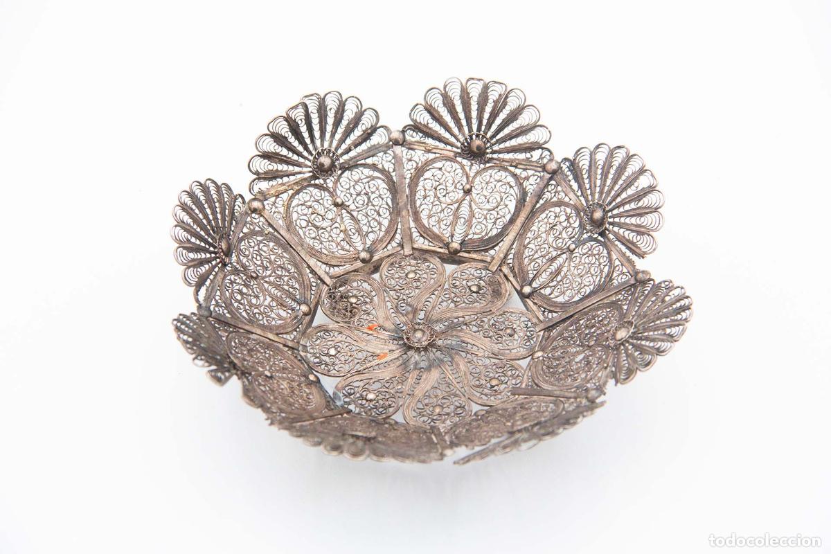 Antig&uuml;edades: Porta anillos de plata - Foto 2