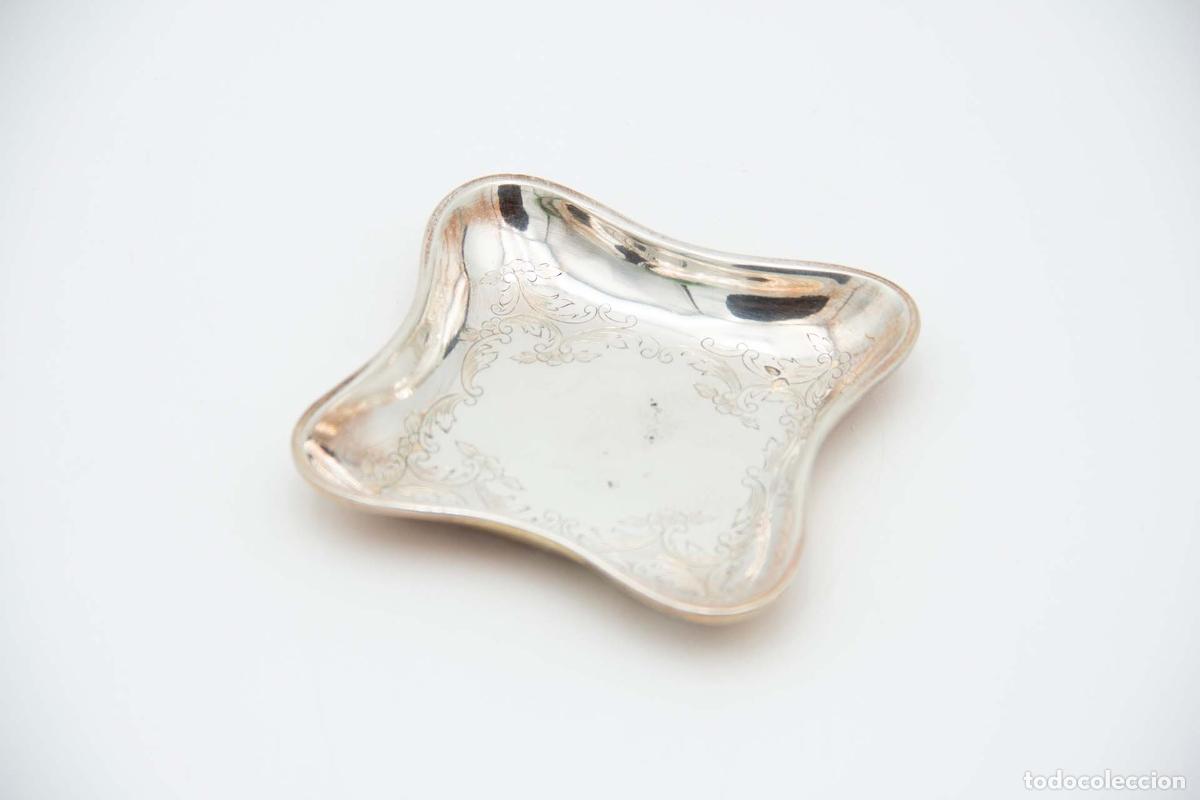 Antig&uuml;edades: Porta anillos de plata - Foto 1