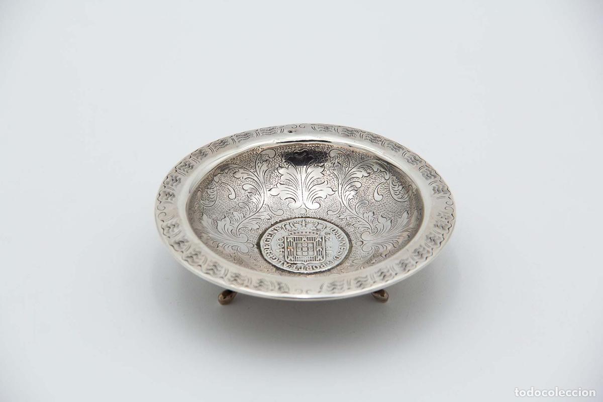 Antig&uuml;edades: Porta anillos de plata - Foto 1