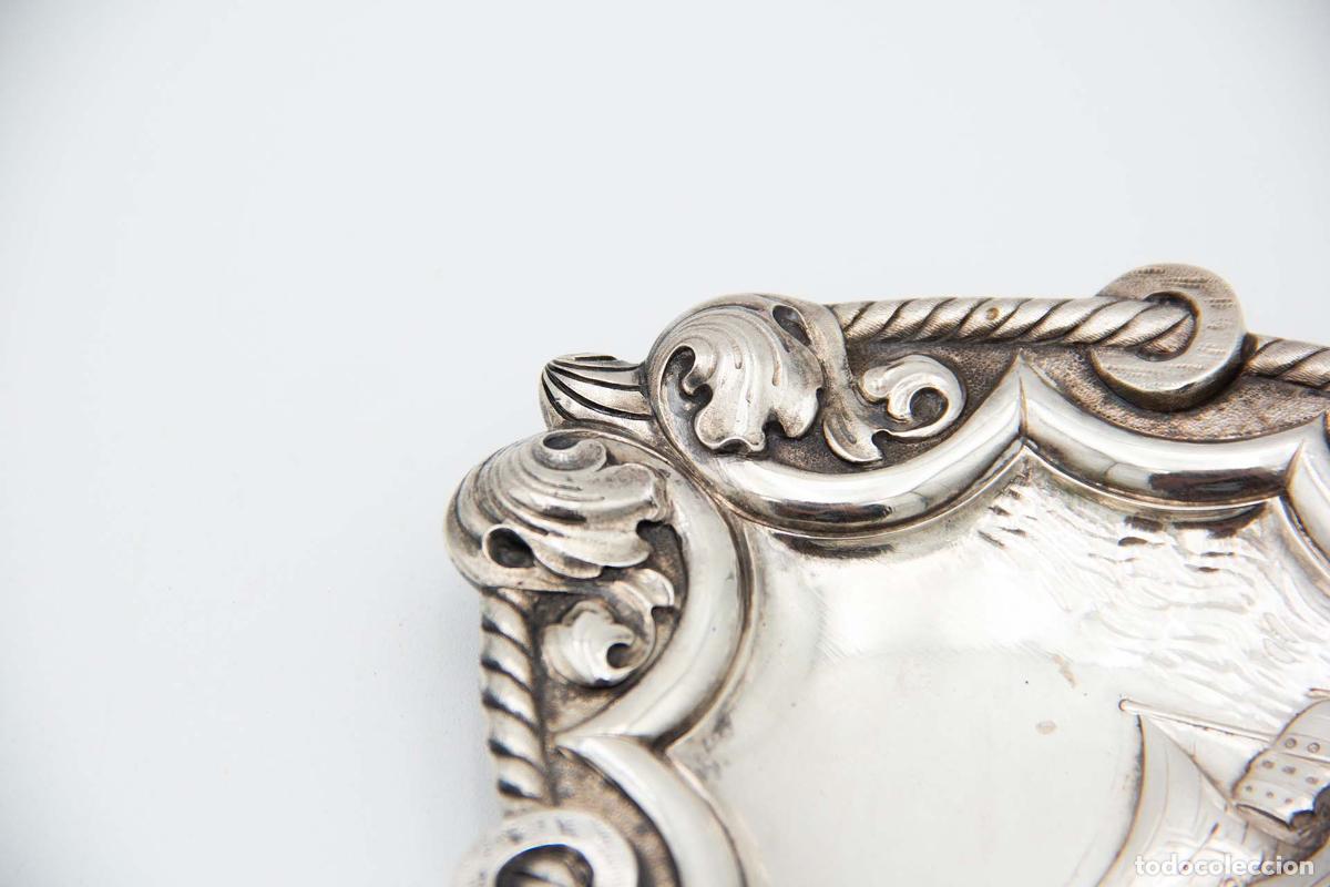 Antig&uuml;edades: Porta anillos de plata - Foto 2