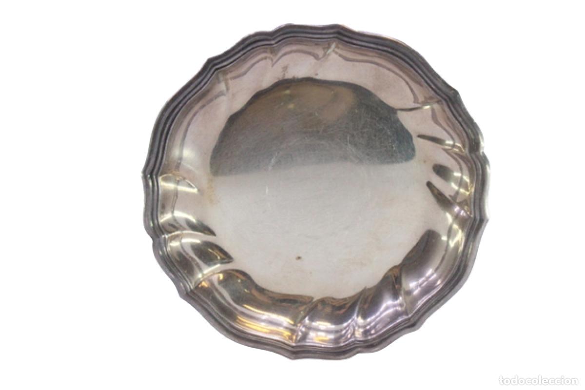 Oggetti Antichi: Porta anillos de plata