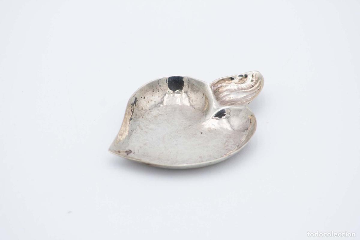 Antig&uuml;edades: Porta anillos de plata - Foto 1