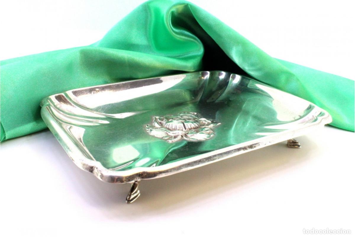 Antig&uuml;edades: Porta anillos de plata - Foto 4
