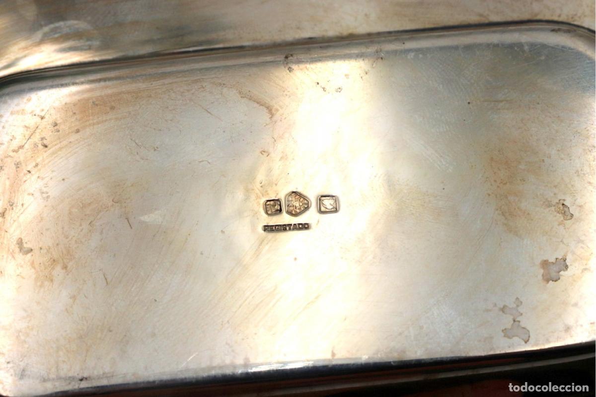 Antig&uuml;edades: Porta anillos de plata - Foto 2