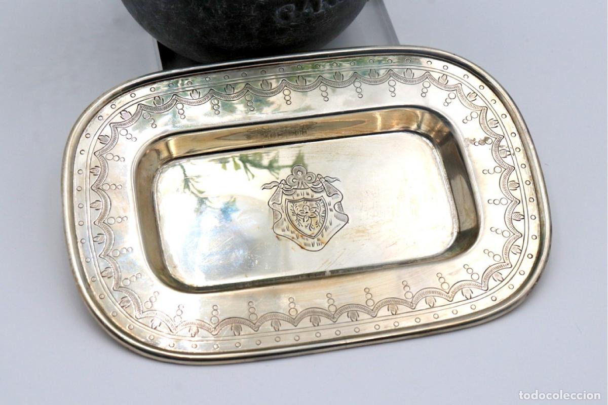 Antig&uuml;edades: Porta anillos de plata - Foto 3