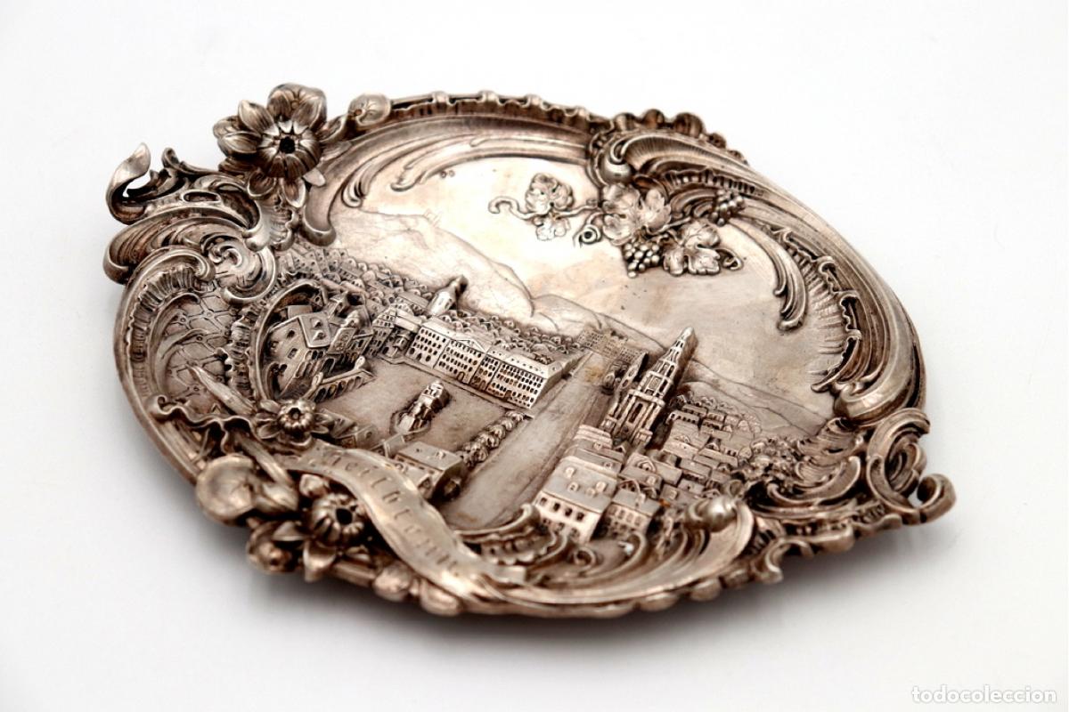 Antig&uuml;edades: Porta anillos de plata - Foto 3