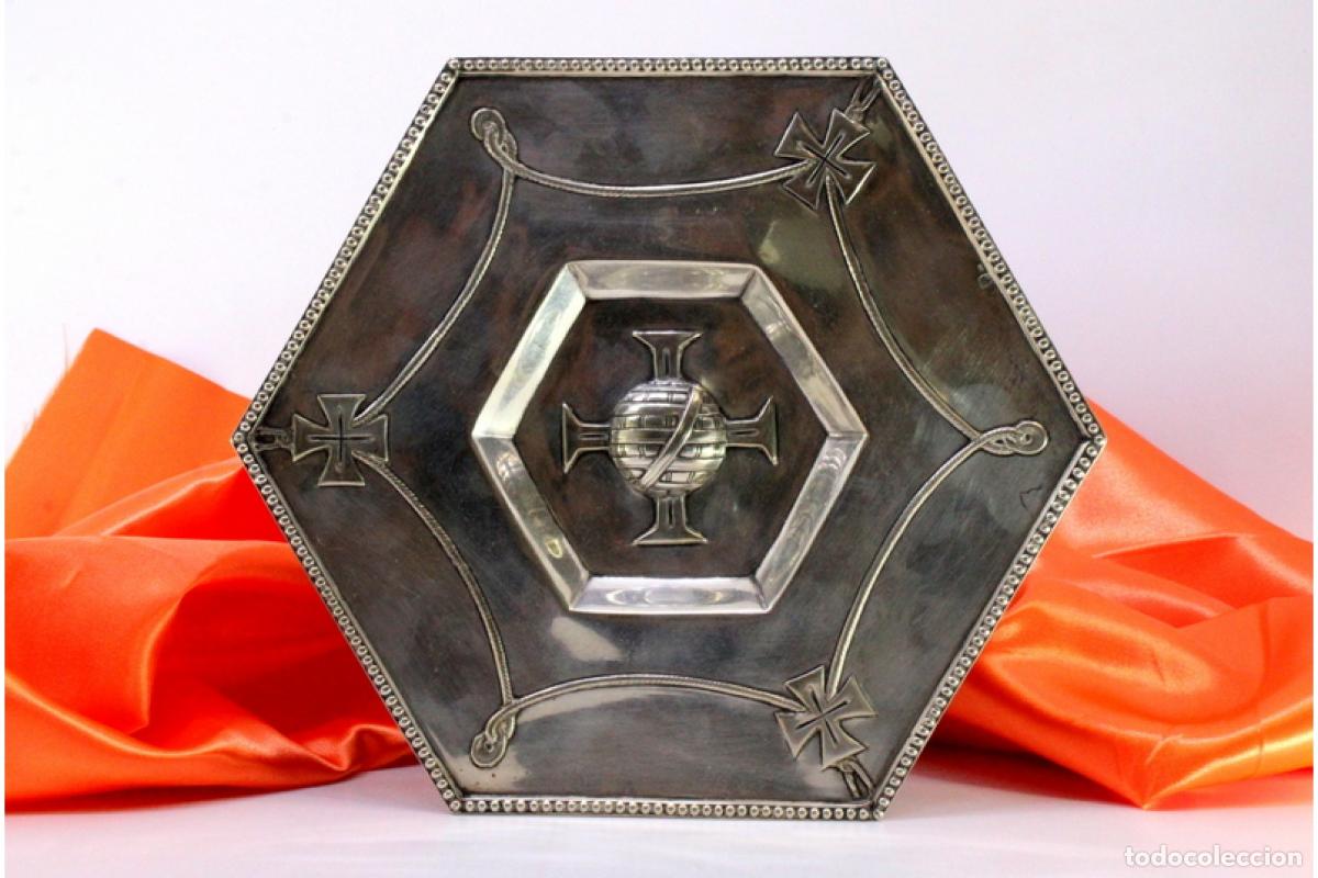 Antig&uuml;edades: Porta anillos de plata - Foto 1