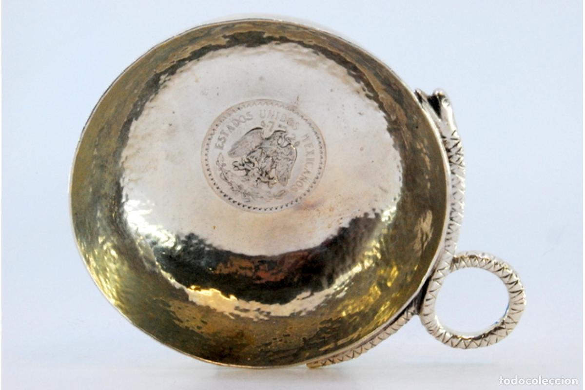 Antig&uuml;edades: Copa de cata de vino de plata - Foto 6