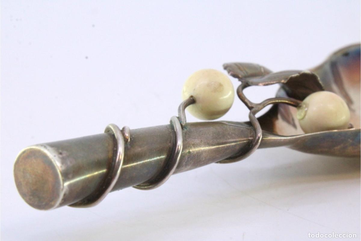 Antig&uuml;edades: Porta anillos de plata - Foto 4
