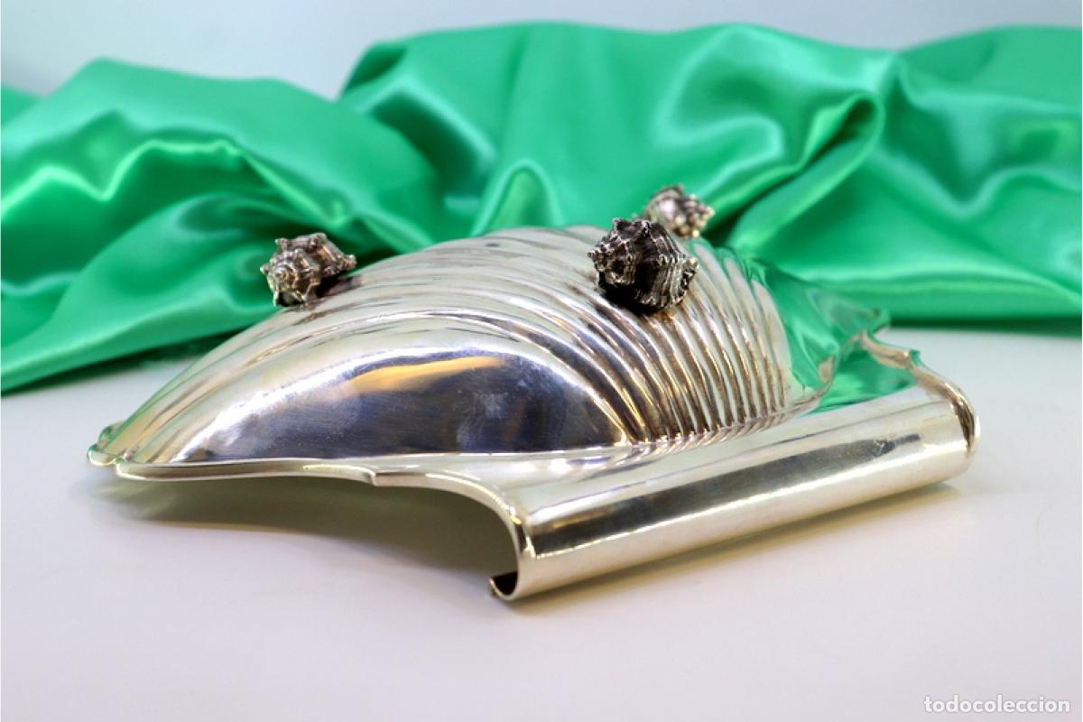 Antig&uuml;edades: Porta anillos de plata - Foto 2