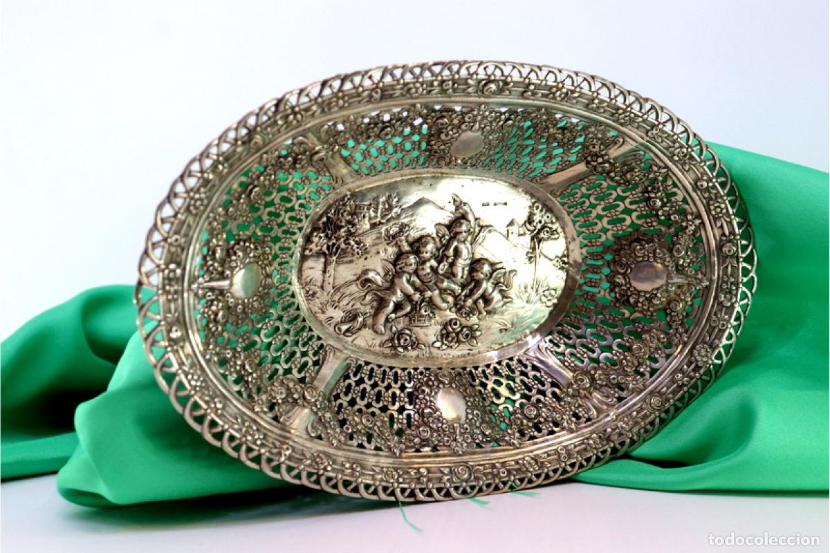 Antig&uuml;edades: Porta anillos de plata - Foto 1