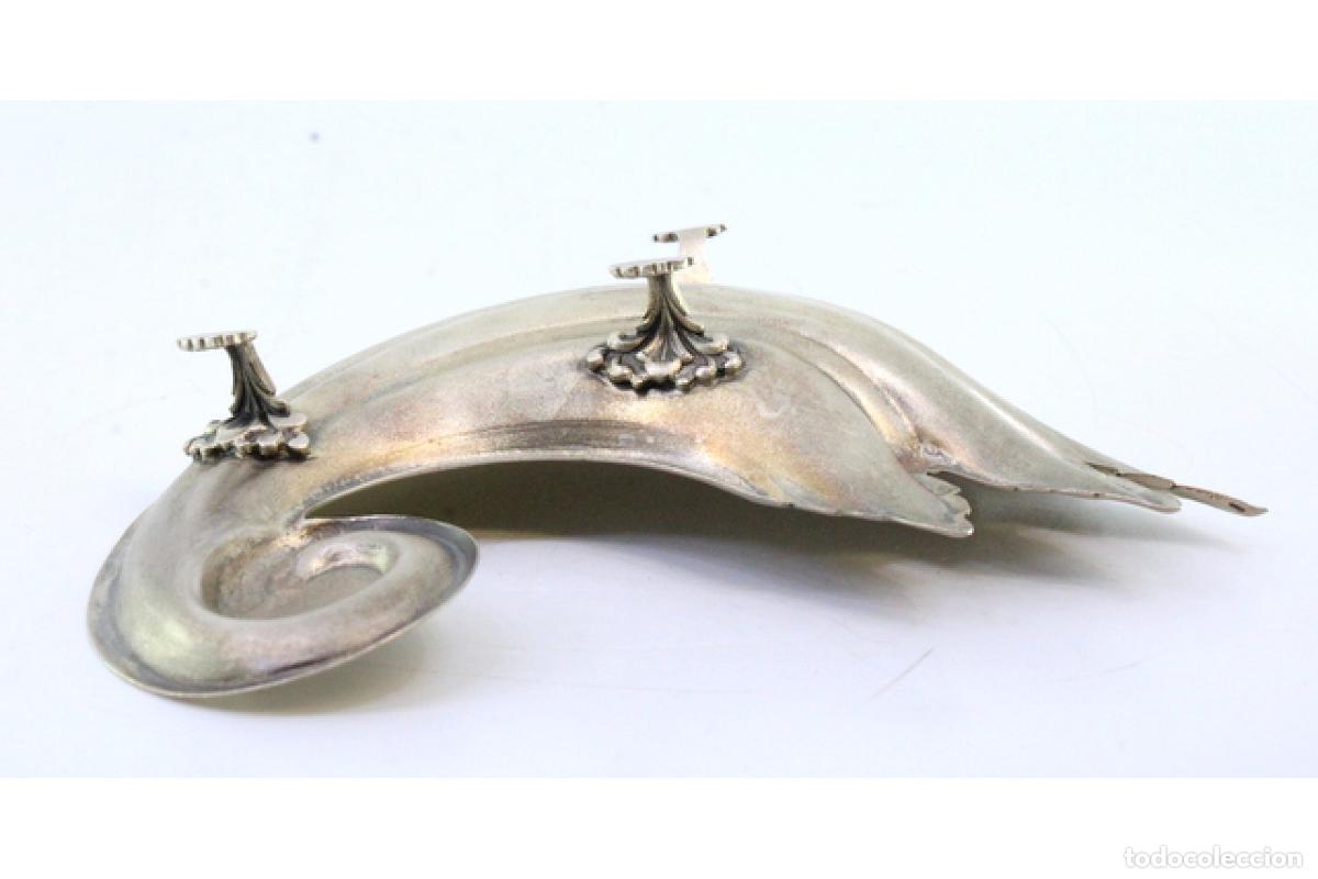 Antig&uuml;edades: Porta anillos de plata - Foto 3