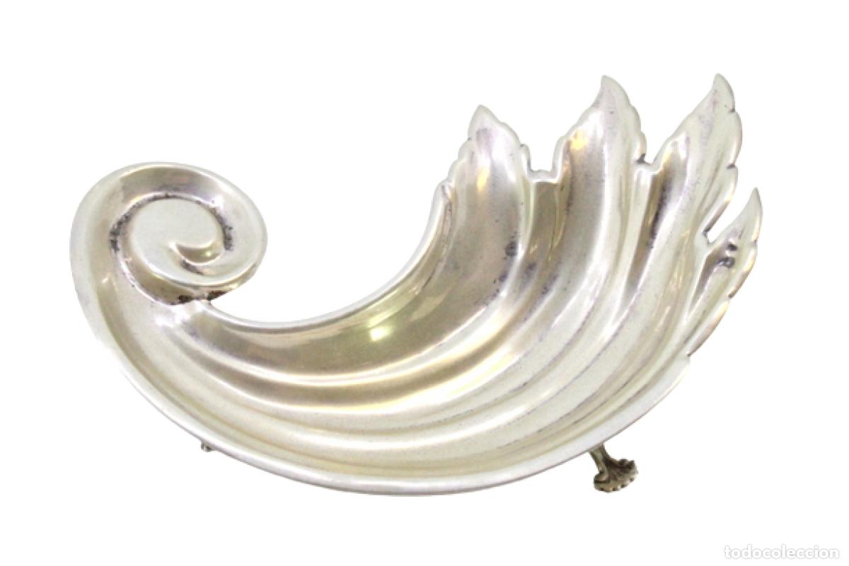 Antig&uuml;edades: Porta anillos de plata - Foto 1