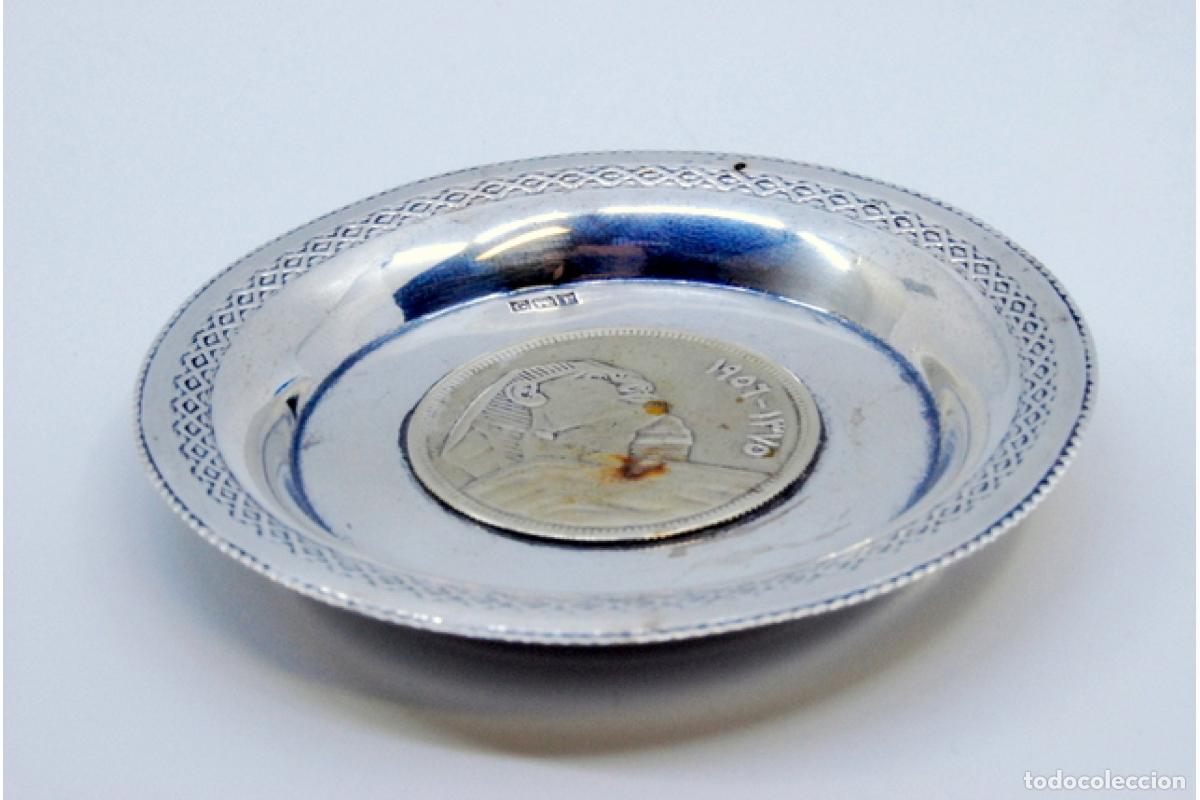 Antig&uuml;edades: Porta anillos de plata - Foto 3