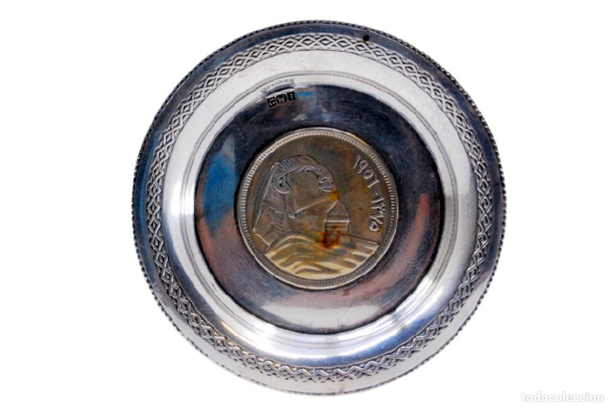 Antig&uuml;edades: Porta anillos de plata - Foto 1