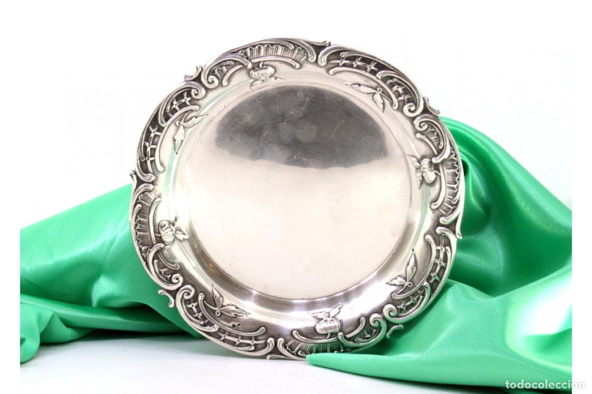 Antig&uuml;edades: Porta anillos de plata - Foto 1
