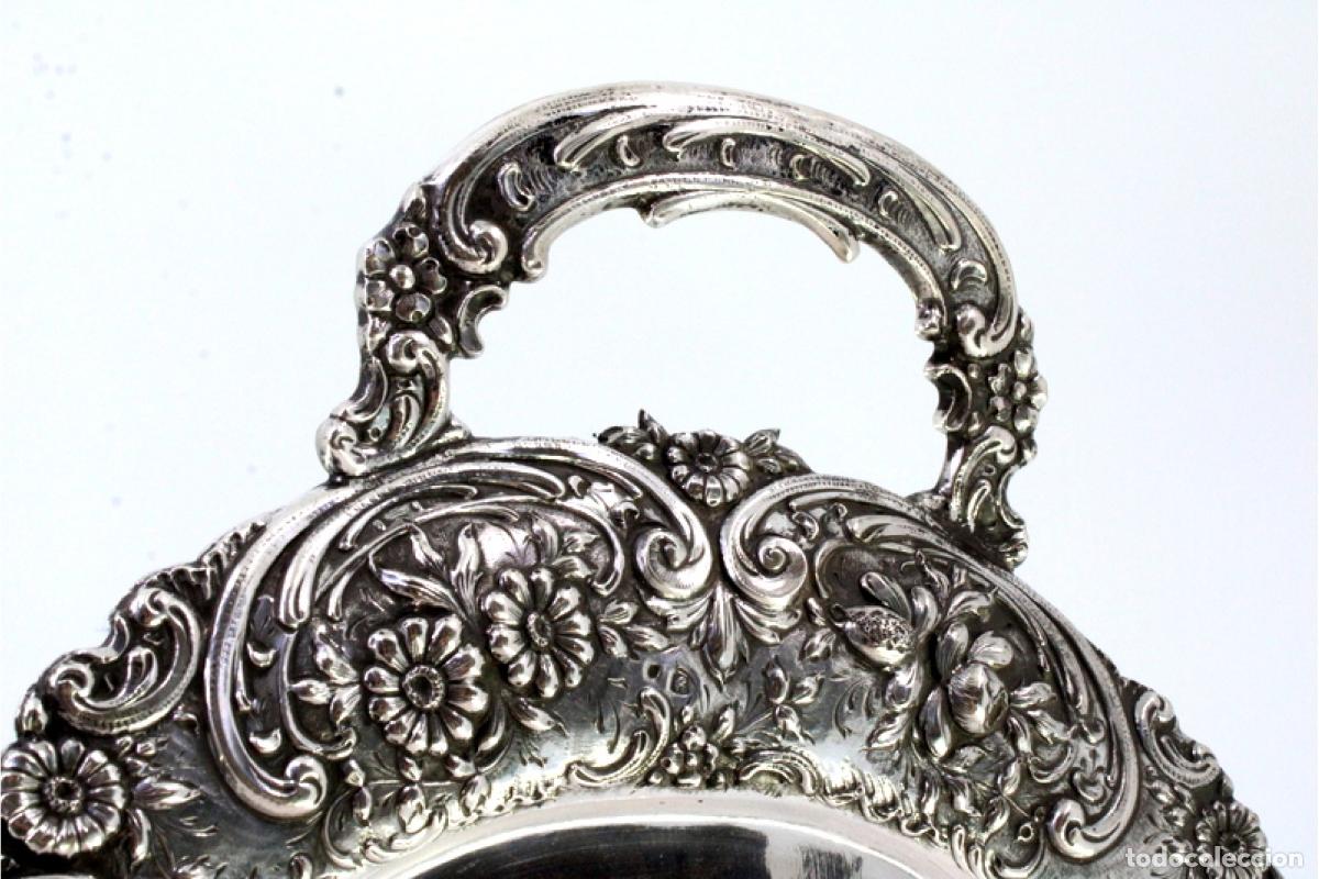 Antig&uuml;edades: Recogedor de migas de plata - Foto 2