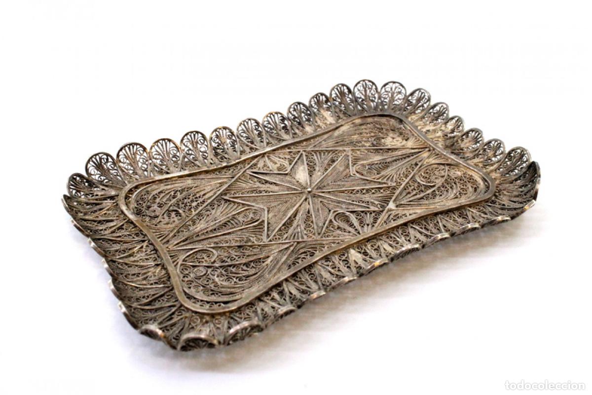 Antig&uuml;edades: Porta anillos de plata - Foto 3