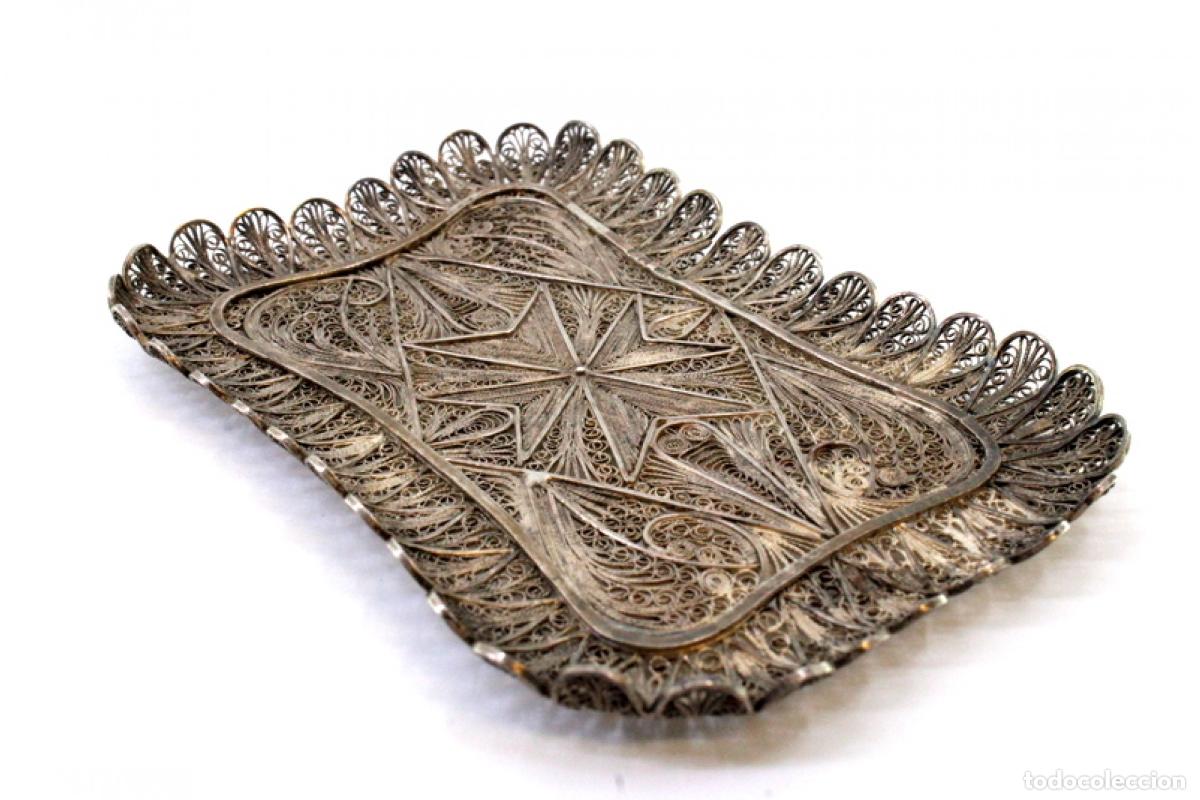 Antig&uuml;edades: Porta anillos de plata - Foto 4