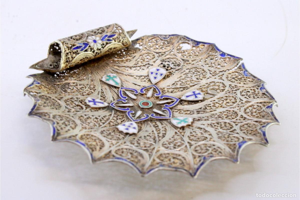 Antig&uuml;edades: Porta anillos de plata - Foto 4