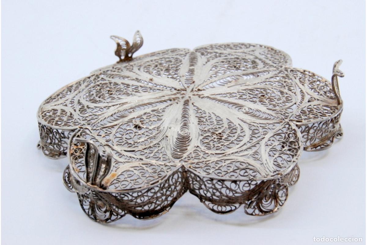 Antig&uuml;edades: Porta anillos de plata - Foto 5