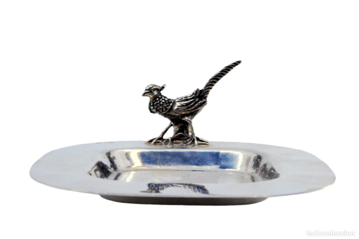 Antig&uuml;edades: Porta anillos de plata - Foto 1