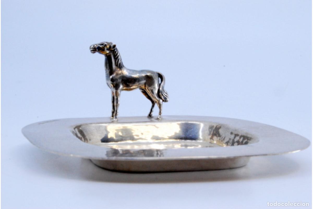 Antig&uuml;edades: Porta anillos de plata - Foto 2
