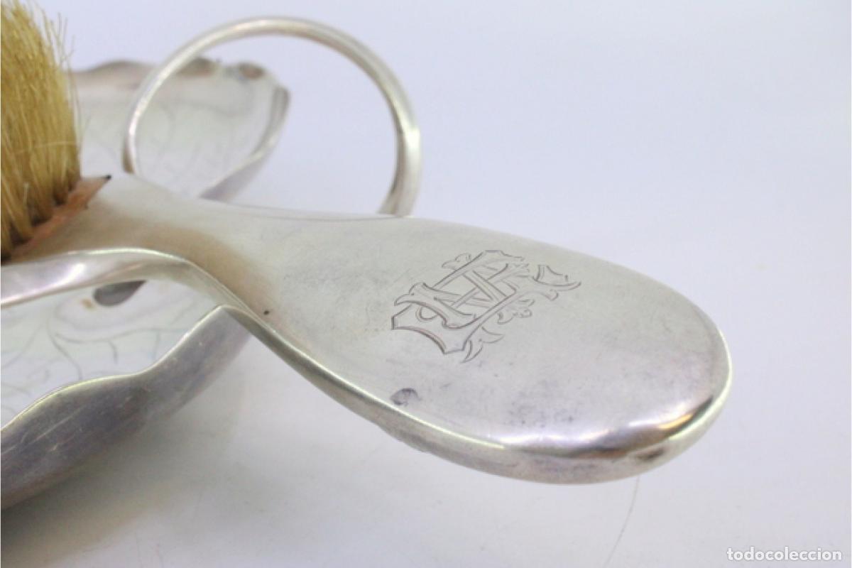 Antig&uuml;edades: Recogedor de migas de plata - Foto 4