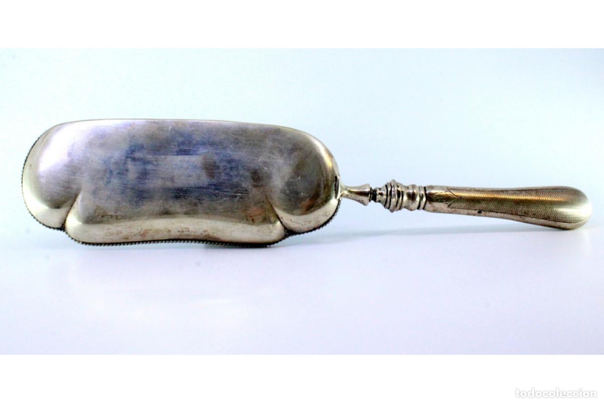 Antig&uuml;edades: Recogedor de migas de plata - Foto 8