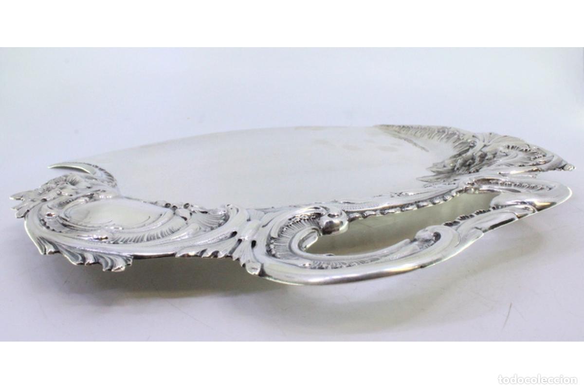 Antig&uuml;edades: Recogedor de migas de plata - Foto 4
