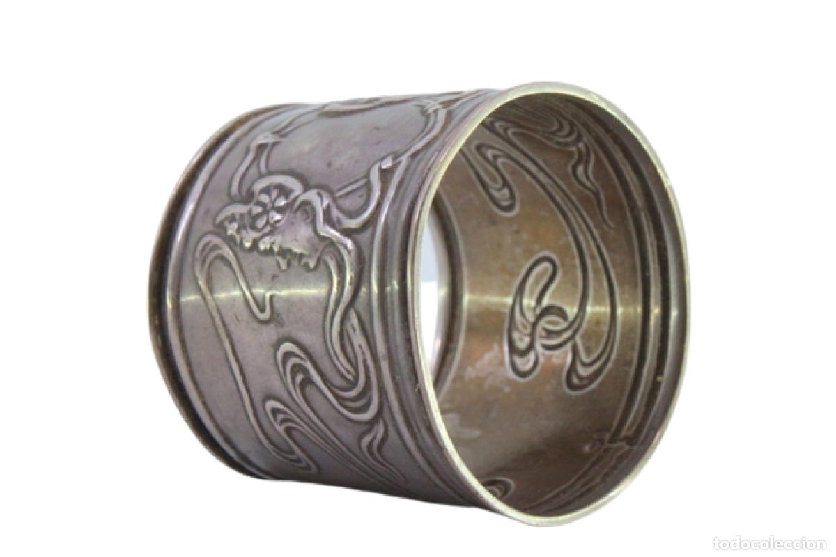 Antiques: Servilletero de plata