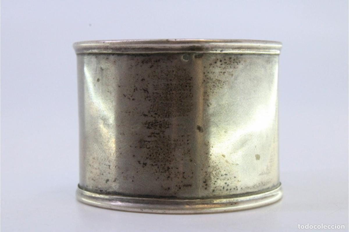 Antig&uuml;edades: Servilletero de plata - Foto 7