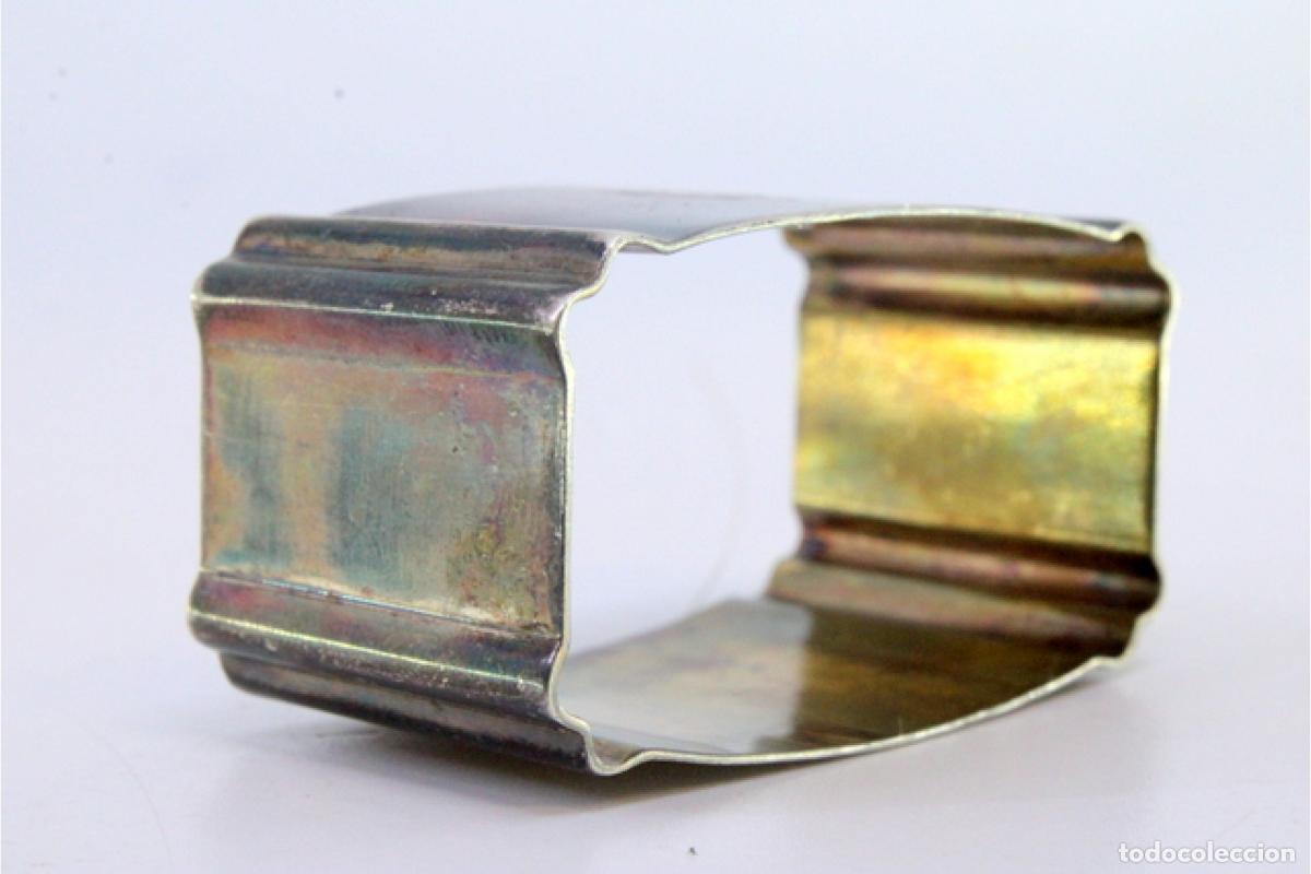 Antig&uuml;edades: Servilletero de plata - Foto 4