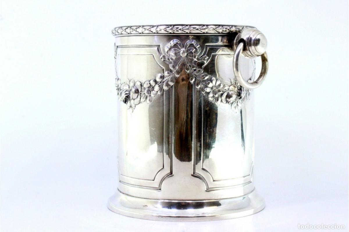 Antig&uuml;edades: Cubo de hielo, plata - Foto 7