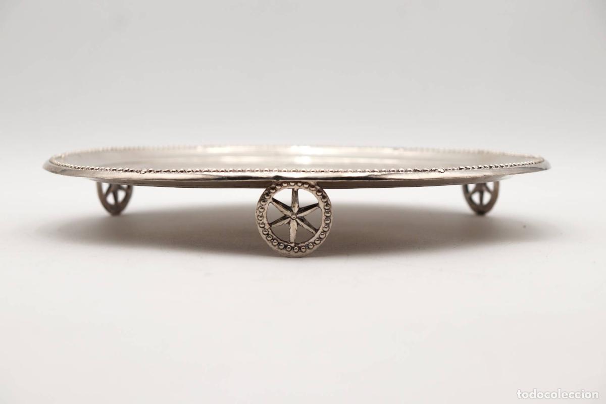 Antig&uuml;edades: Bandeja de plata - Foto 3