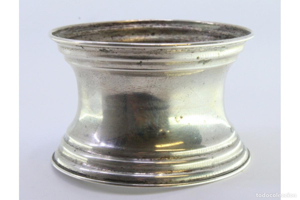 Antig&uuml;edades: Servilletero de plata - Foto 3