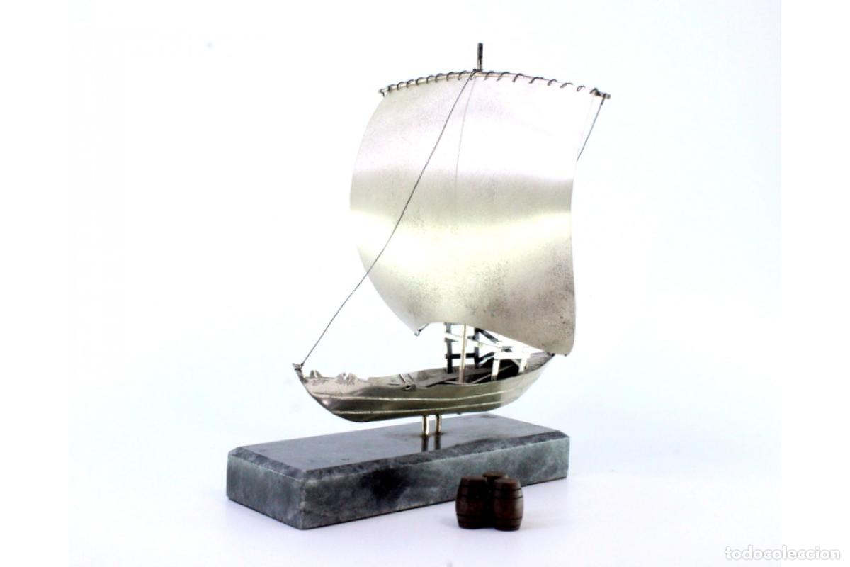 Antig&uuml;edades: Barco rabelo, en plata - Foto 8