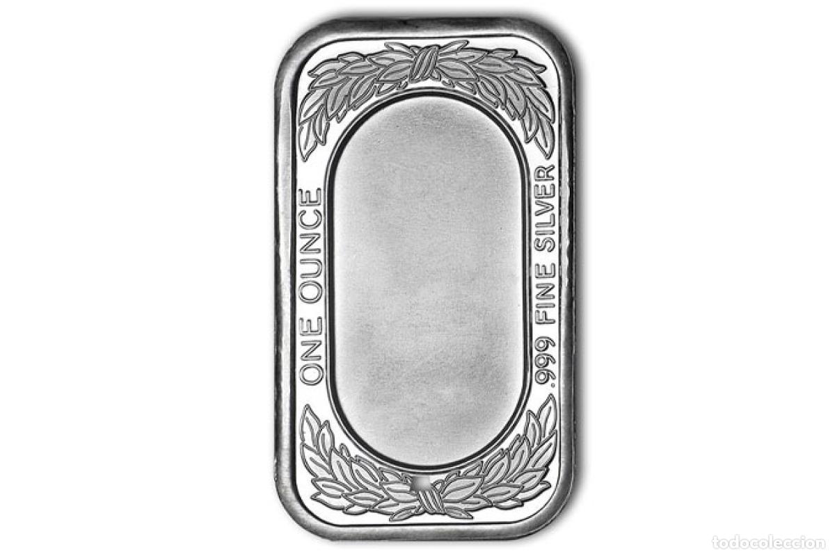 Antig&uuml;edades: Barra de plata - 1 oz - Rosa - Foto 2