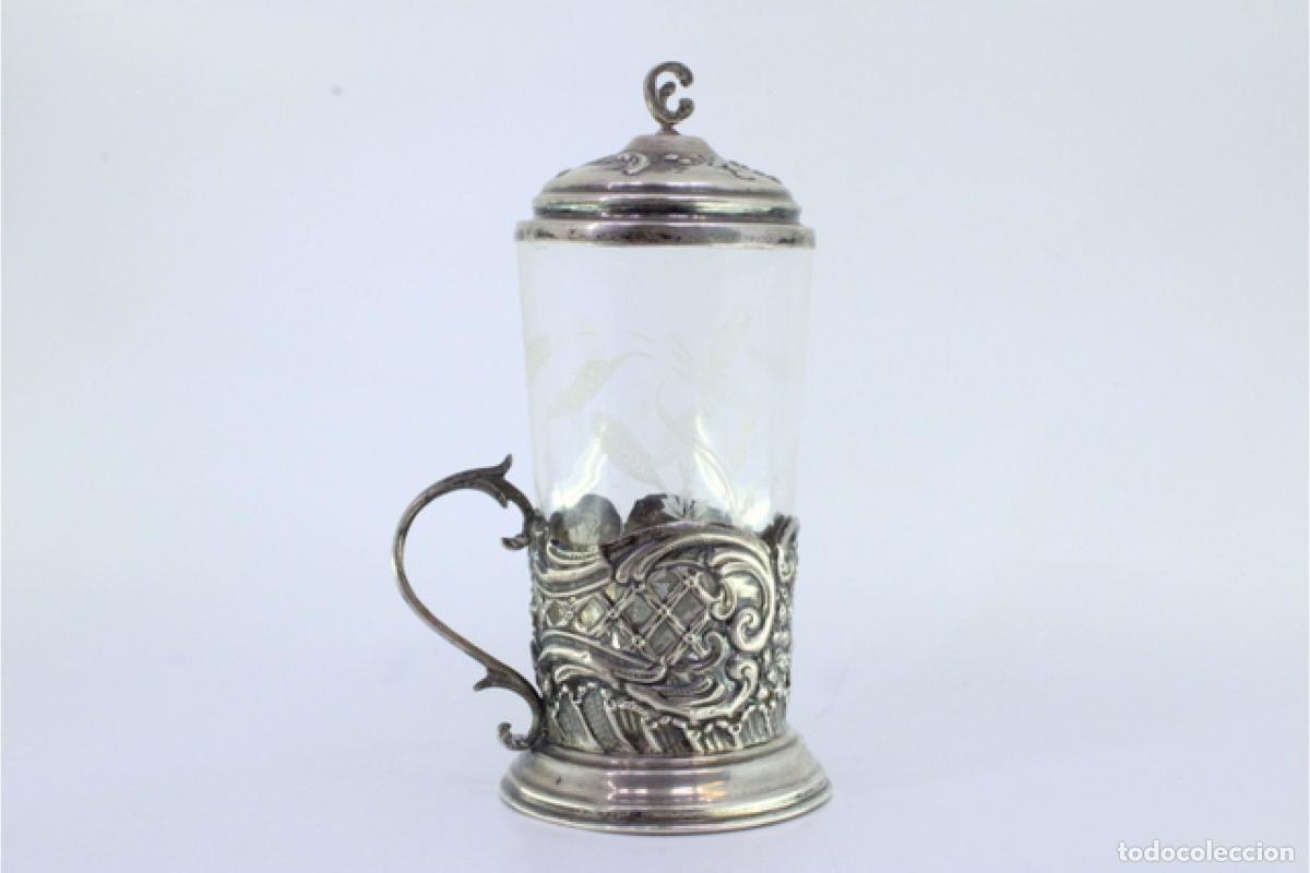 Antig&uuml;edades: Posavasos plateado - Foto 4