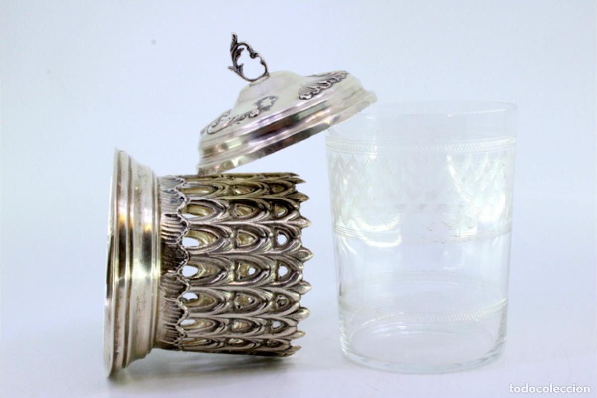 Antig&uuml;edades: Posavasos plateado - Foto 2
