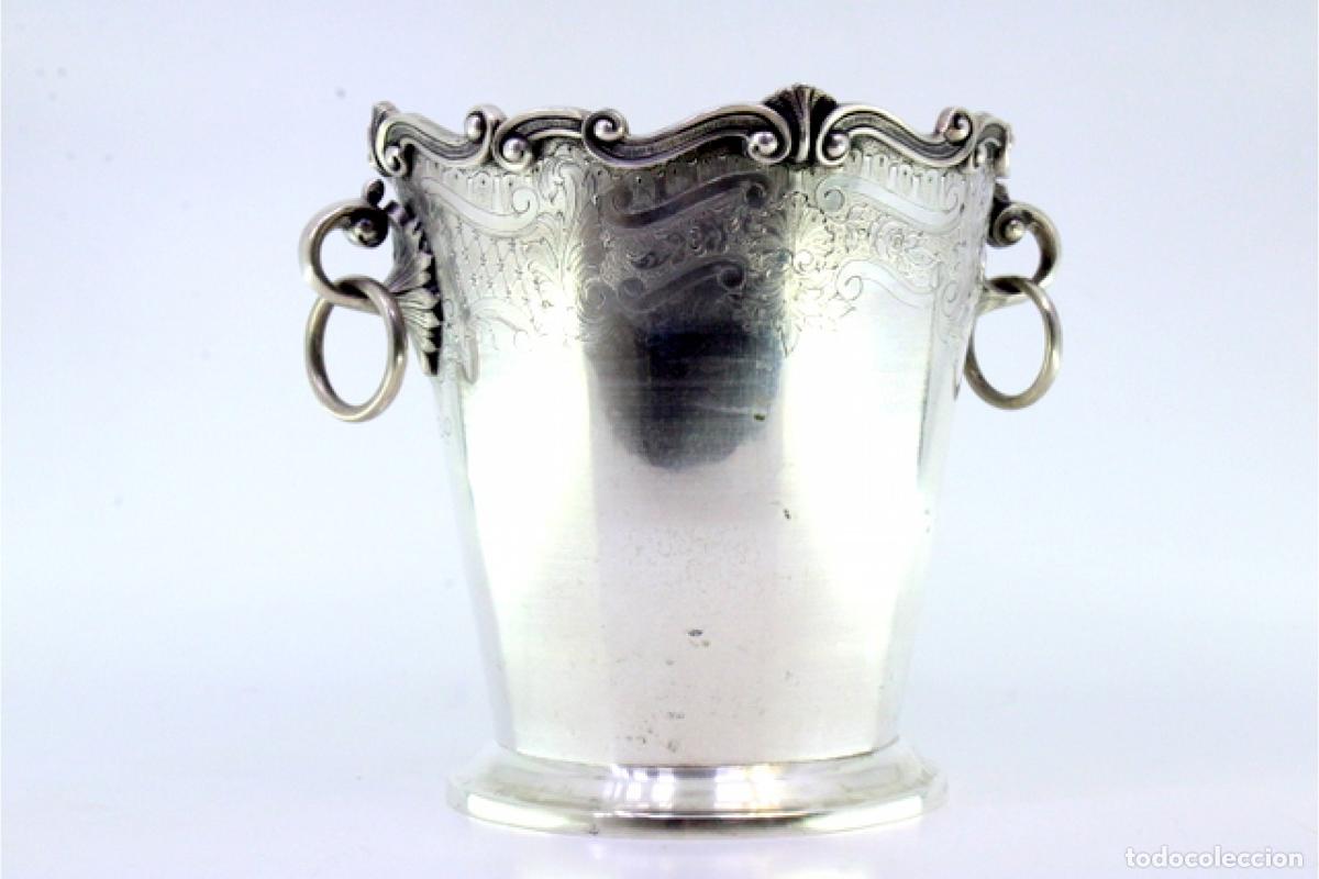 Antig&uuml;edades: Cubo de hielo, plata - Foto 8