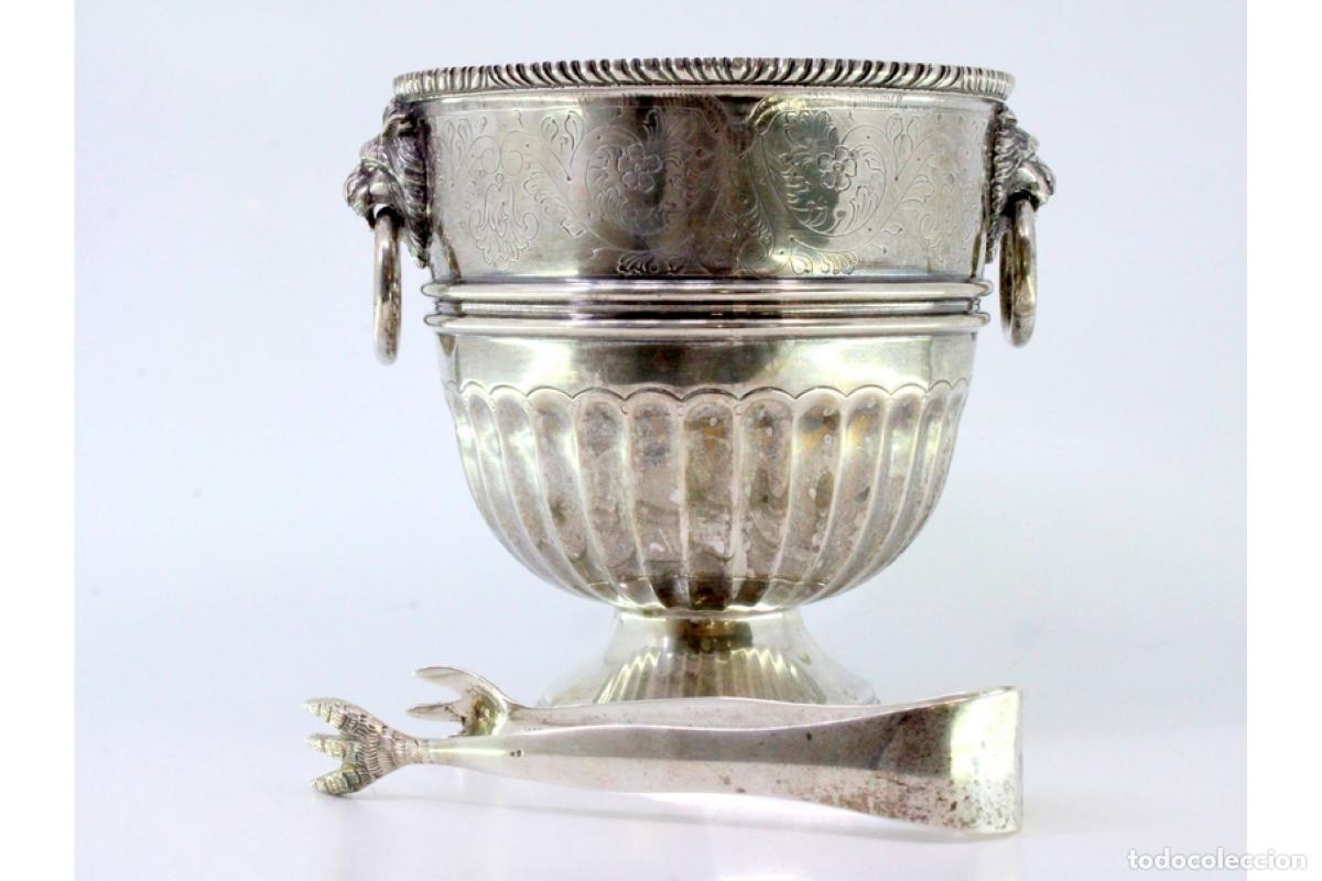 Antig&uuml;edades: Cubo de hielo, plata - Foto 7