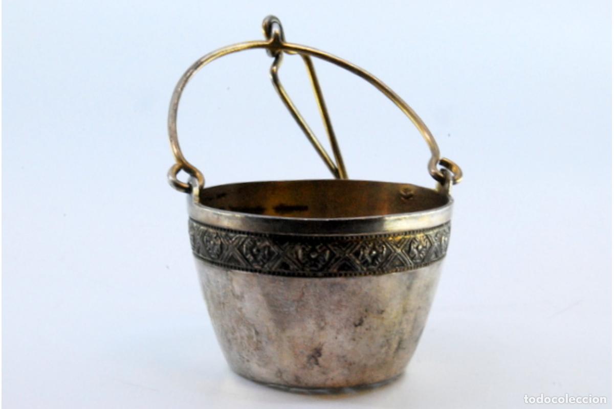 Antig&uuml;edades: Colador de t&eacute; de plata - Foto 2