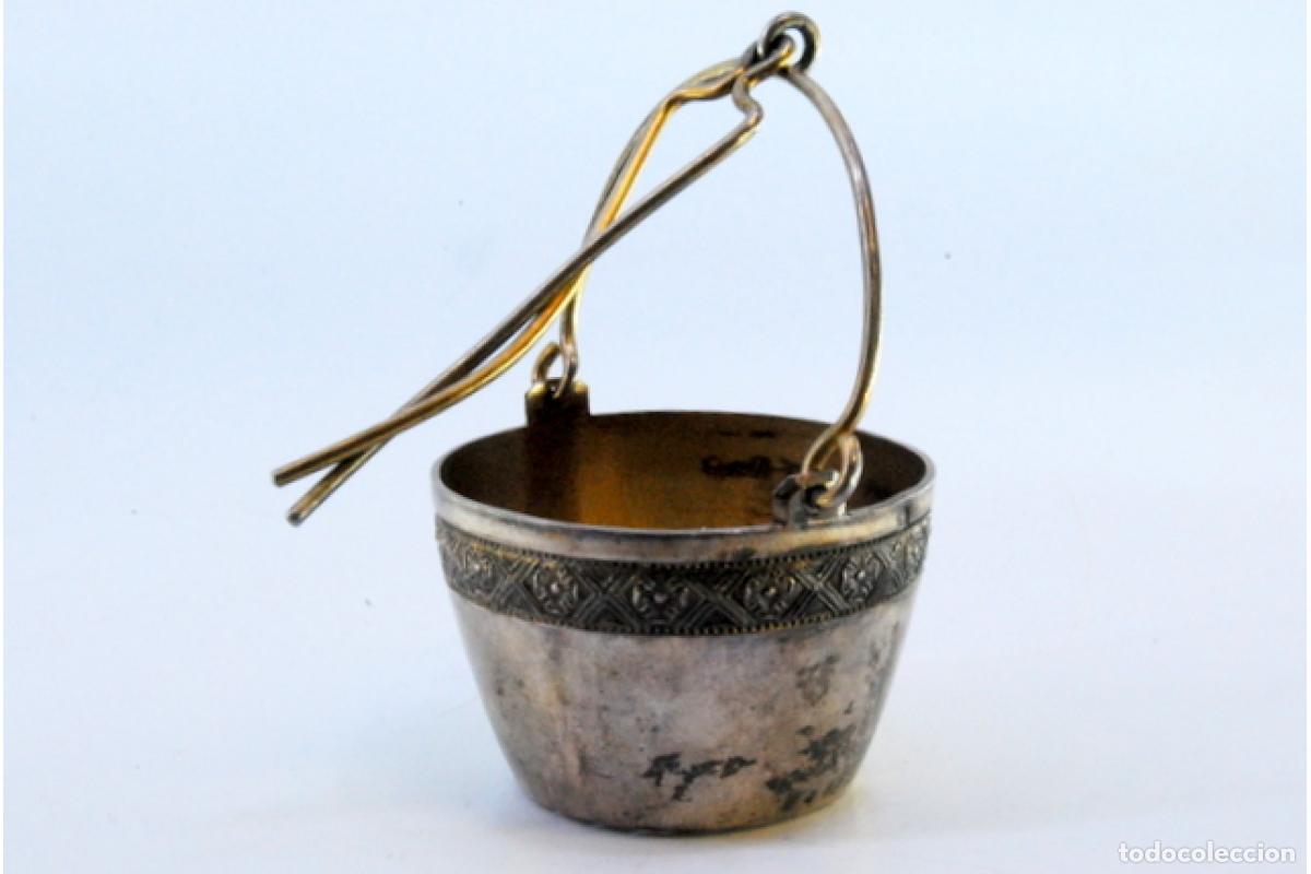 Antig&uuml;edades: Colador de t&eacute; de plata - Foto 4