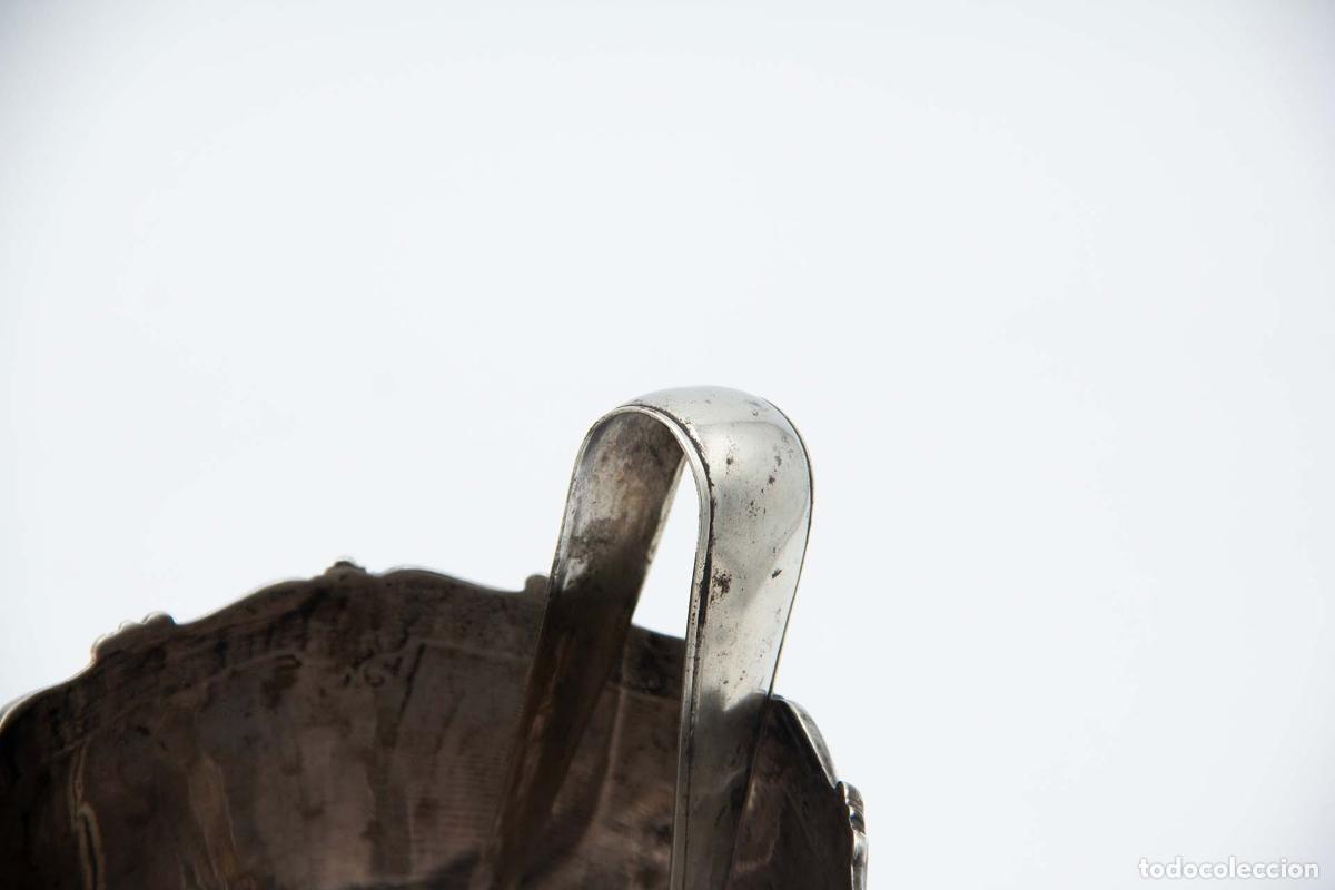 Antig&uuml;edades: Cubo de hielo con pinzas, plata - Foto 2