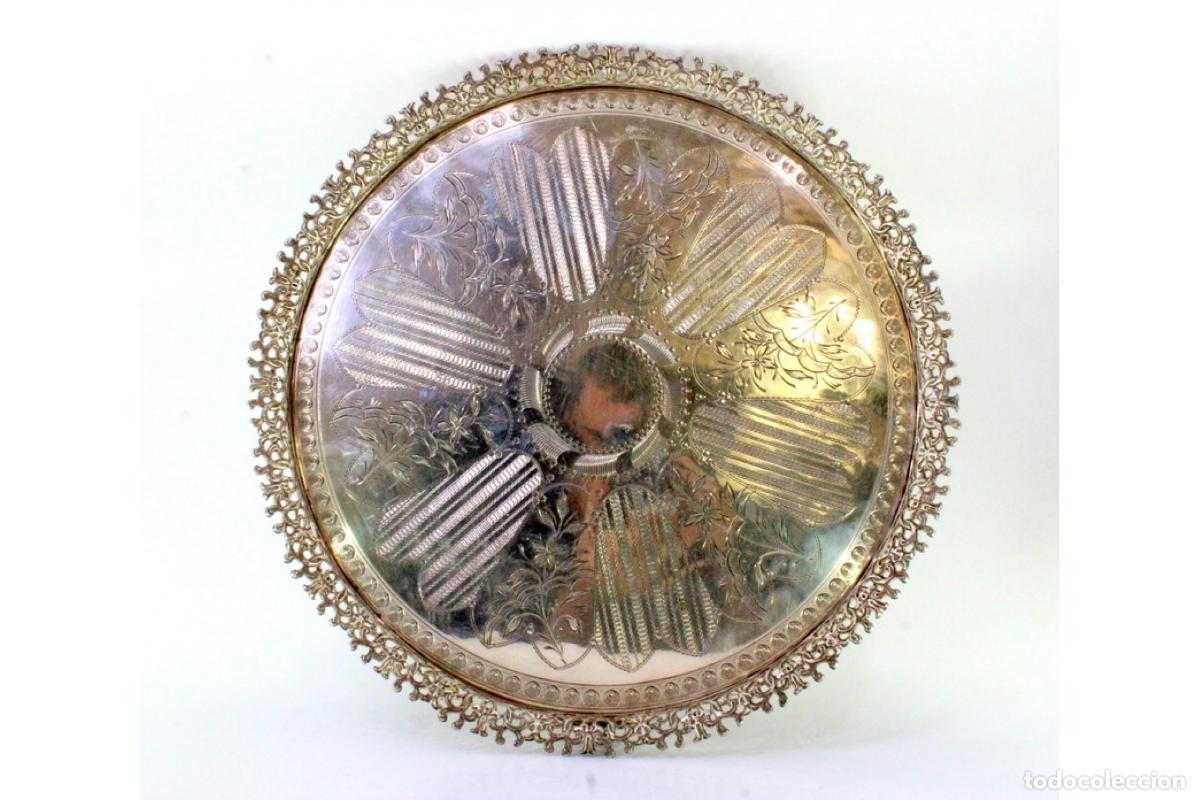 Antig&uuml;edades: Bandeja de plata - Foto 6