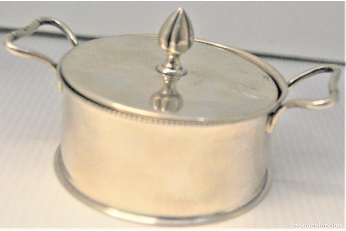 Antig&uuml;edades: plato de dulces de plata - Foto 6