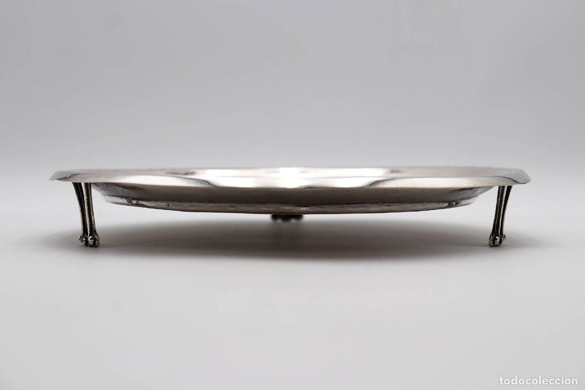 Antig&uuml;edades: Bandeja de plata - Foto 2